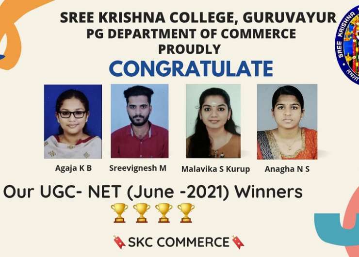 UGC NET winners – Commerce department
