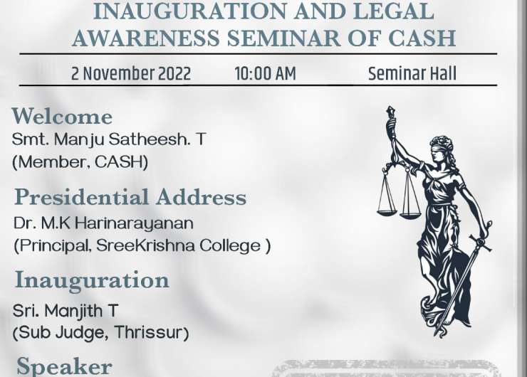 Legal Awareness Seminar 2nd November 2022