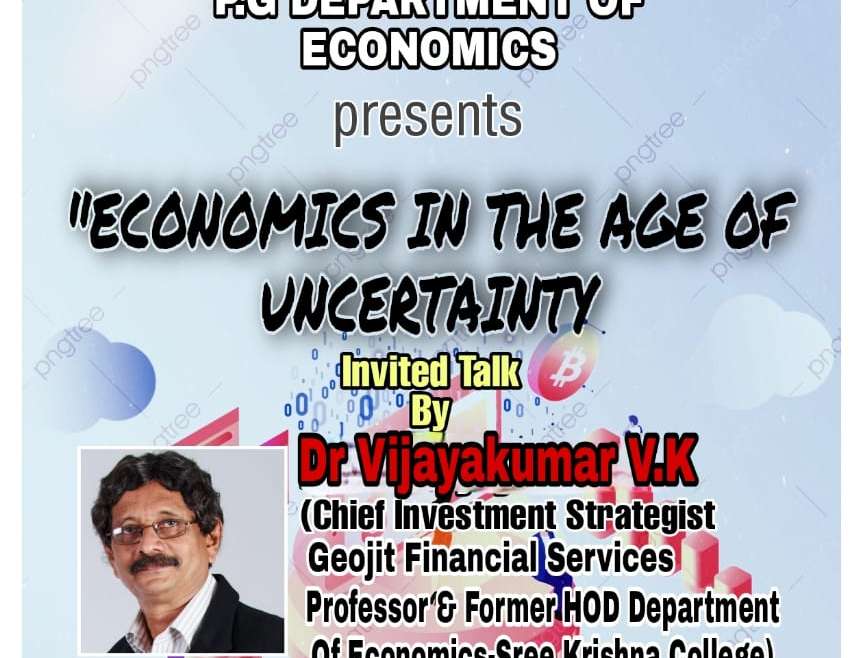 Economist Dr. Vijayakumar’s talk – 7th March 2022